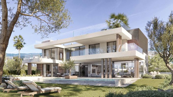 Image No.1-Villa de 4 chambres à vendre à Estepona