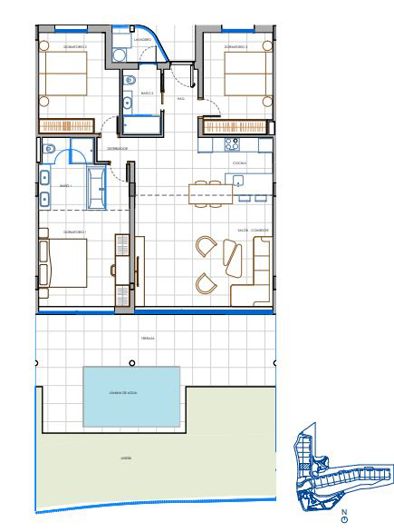 Image No.17-2 Bed Duplex for sale