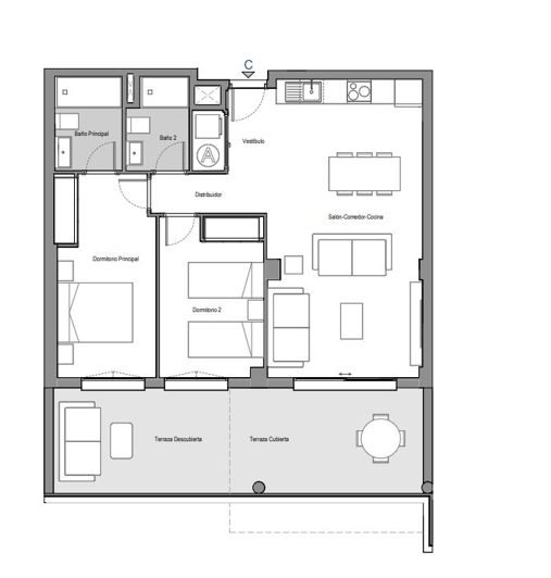 Image No.11-2 Bed Apartment for sale