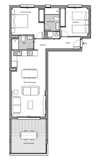 Image No.11-2 Bed Apartment for sale