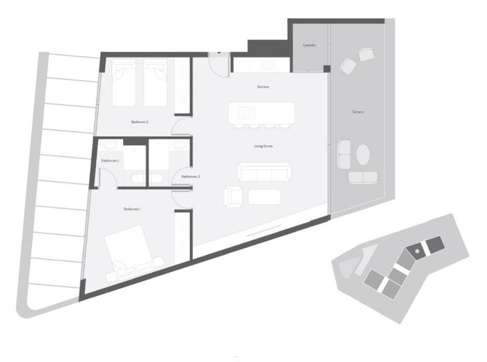 Image No.14-3 Bed Apartment for sale
