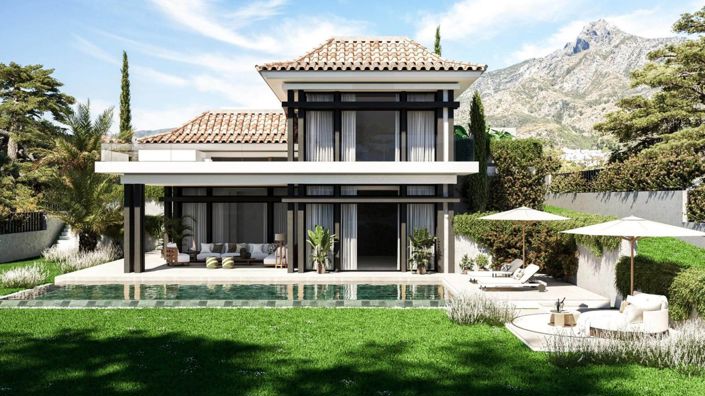 Image No.1-Villa de 4 chambres à vendre à Marbella