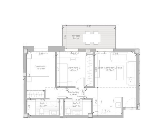 Image No.14-3 Bed Apartment for sale