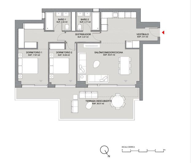 Image No.8-2 Bed Duplex for sale