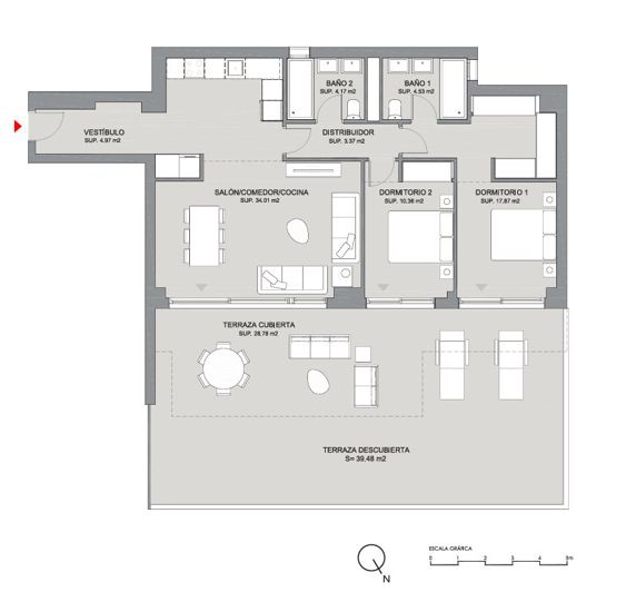 Image No.7-2 Bed Duplex for sale