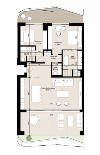 Image No.11-2 Bed Apartment for sale