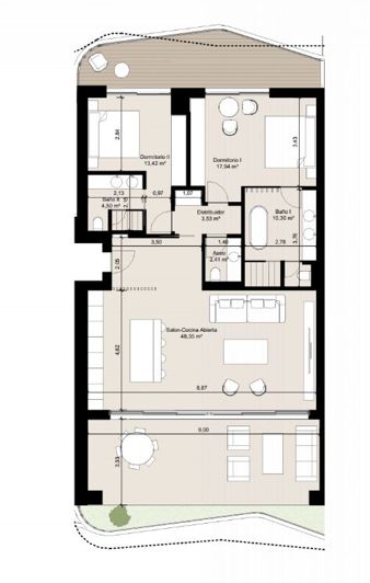 Image No.9-2 Bed Apartment for sale