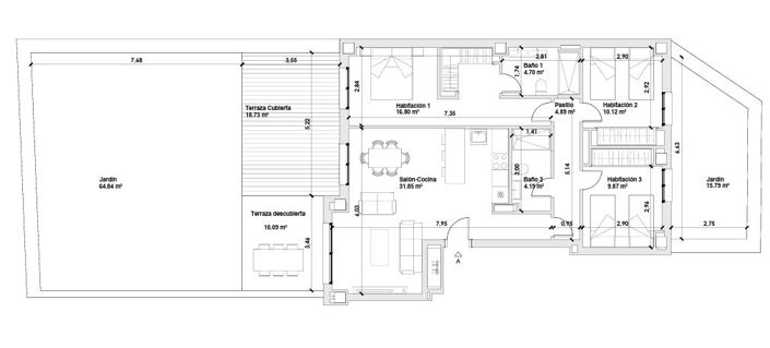 Image No.15-3 Bed Apartment for sale