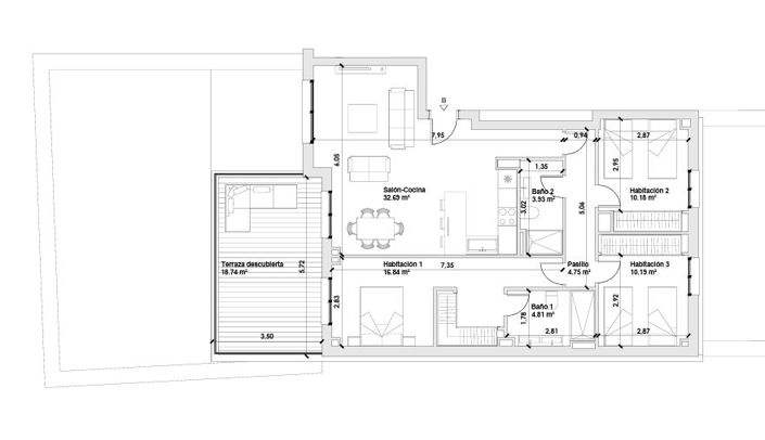 Image No.13-3 Bed Apartment for sale