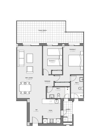 Image No.10-2 Bed Penthouse for sale