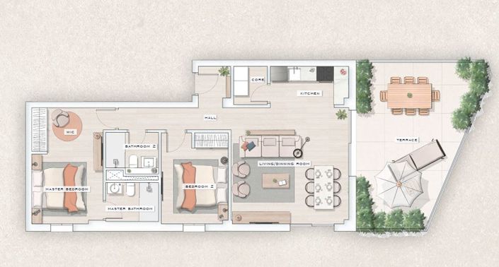 Image No.8-1 Bed Apartment for sale