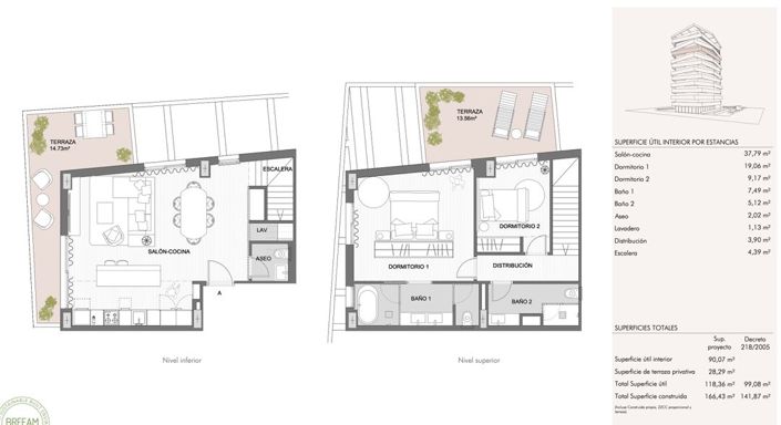 Image No.16-2 Bed Apartment for sale