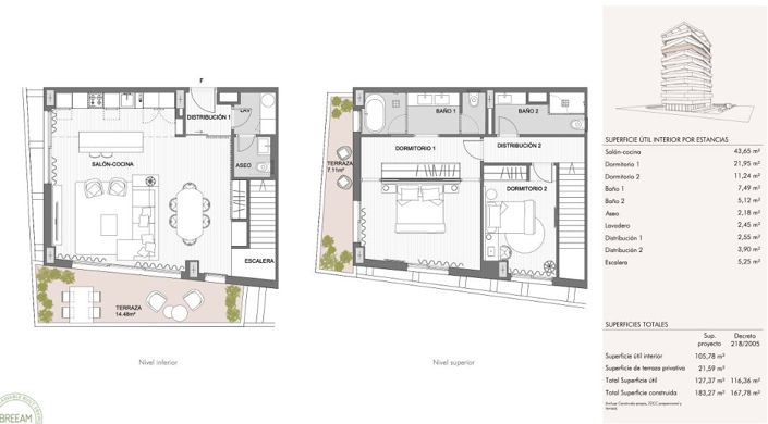 Image No.18-2 Bed Apartment for sale