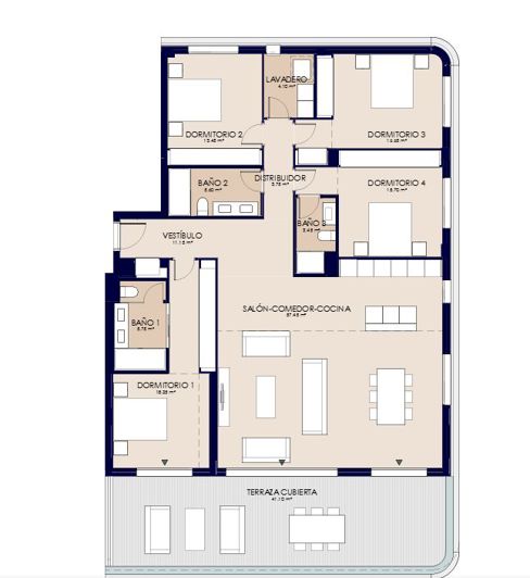 Image No.11-3 Bed Apartment for sale