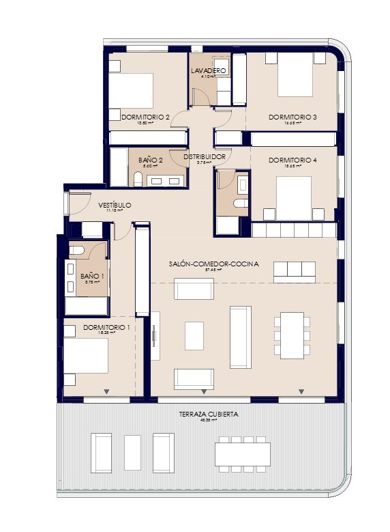 Image No.9-3 Bed Apartment for sale