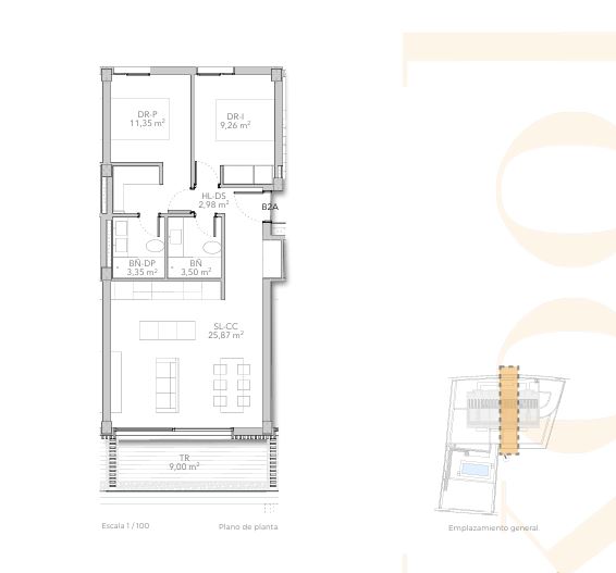 Image No.8-3 Bed Apartment for sale