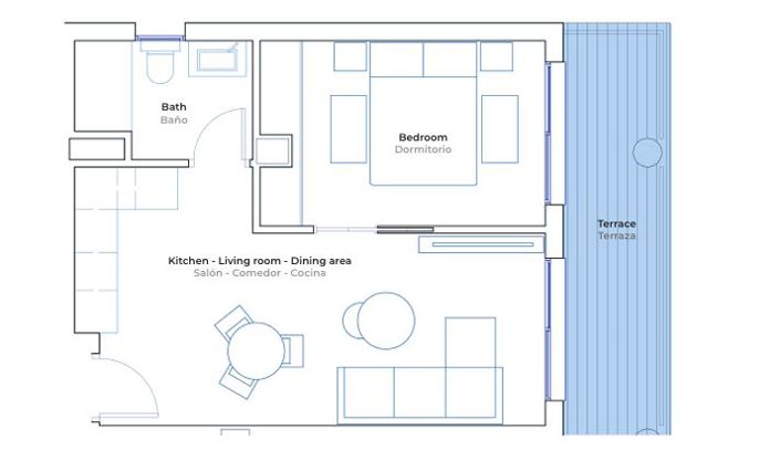 Image No.10-1 Bed Apartment for sale
