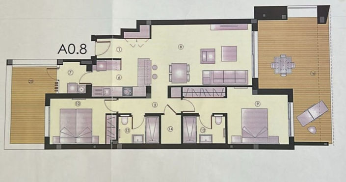 Image No.11-2 Bed Apartment for sale