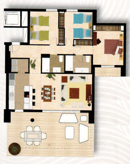 Image No.31-3 Bed Apartment for sale