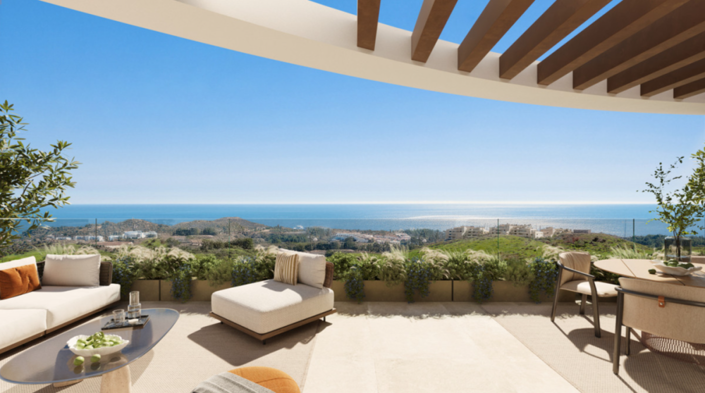 Image No.2-Penthouse de 3 chambres à vendre à Mijas