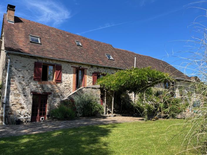 Image No.1-Propriété de pays de 4 chambres à vendre à Bussière-Galant