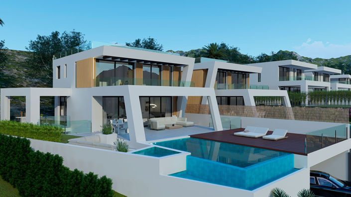 Image No.1-Villa de 4 chambres à vendre à Mijas Costa