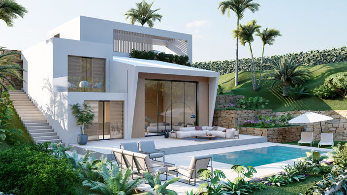 Image No.1-Villa de 4 chambres à vendre à Marbella