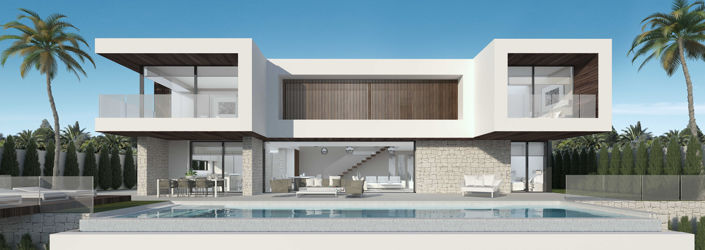 Image No.1-Villa de 4 chambres à vendre à Mijas Costa