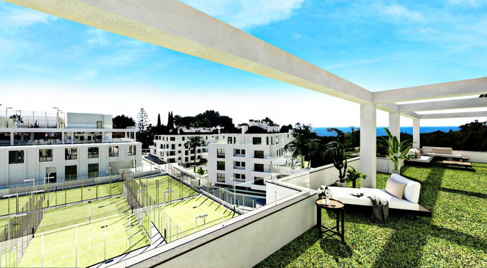 Image No.1-Penthouse de 1 chambre à vendre à Mijas Costa
