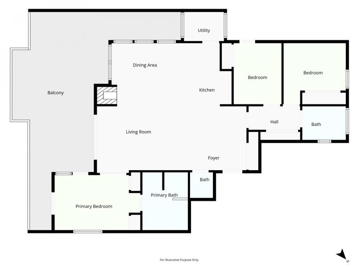 Image No.21-3 Bed Property for sale