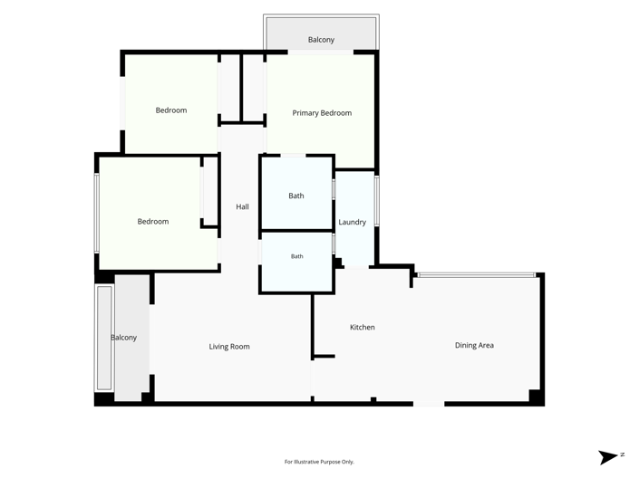 Image No.21-3 Bed Apartment for sale