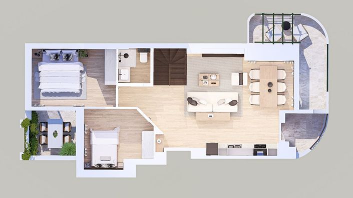 Image No.9-Penthouse de 3 chambres à vendre à Marbella