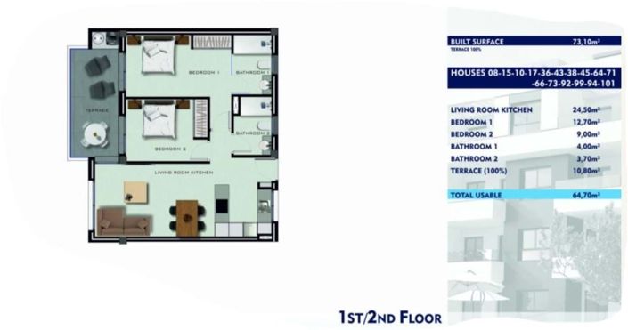 Image No.32-2 Bed Apartment for sale