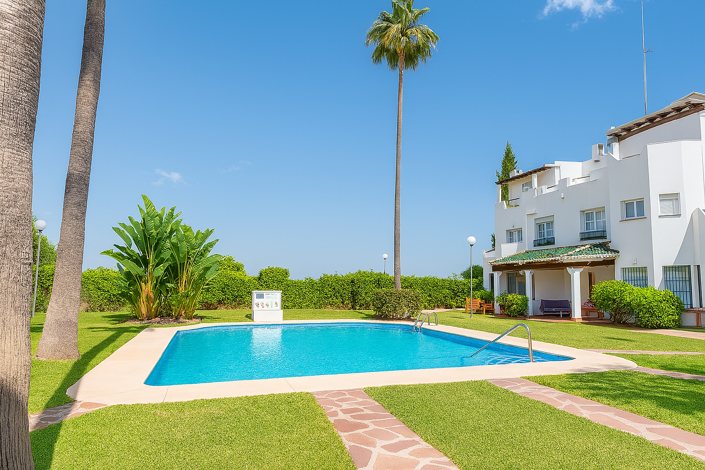 Image No.1-Maison de ville de 3 chambres à vendre à Marbella