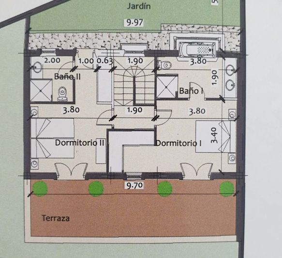 Image No.71-Jumelé de 3 chambres à vendre à Casares