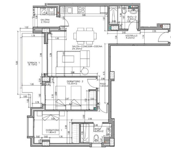 Image No.12-2 Bed Apartment for sale