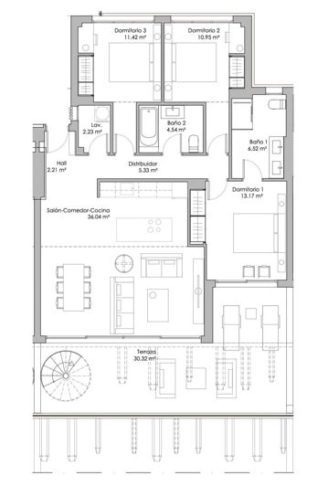 Image No.34-Penthouse de 3 chambres à vendre à Estepona