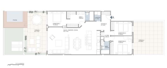 Image No.53-3 Bed Apartment for sale