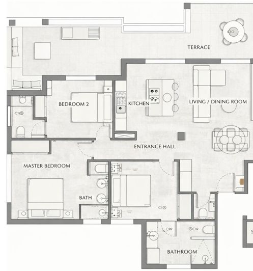 Image No.32-3 Bed Penthouse for sale