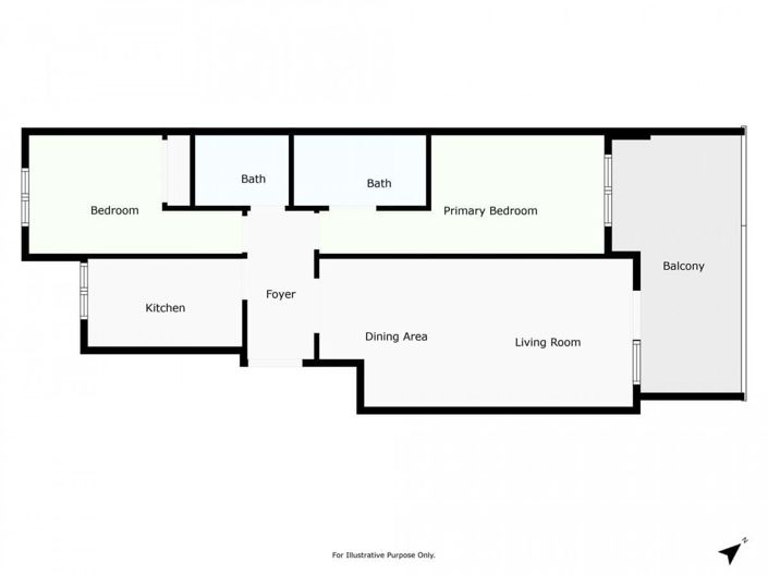 Image No.20-2 Bed Apartment for sale