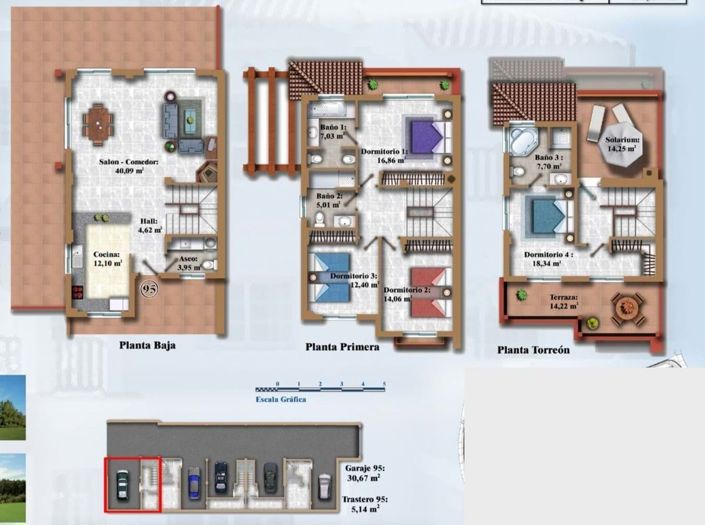 Image No.47-Jumelé de 4 chambres à vendre à Alhaurín el Grande