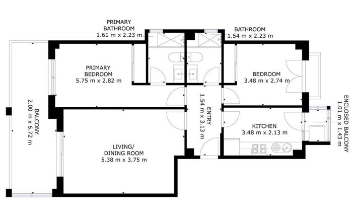 Image No.43-2 Bed Penthouse for sale