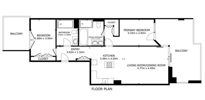 Image No.40-2 Bed Apartment for sale