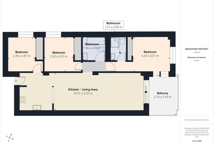 Image No.38-3 Bed Apartment for sale