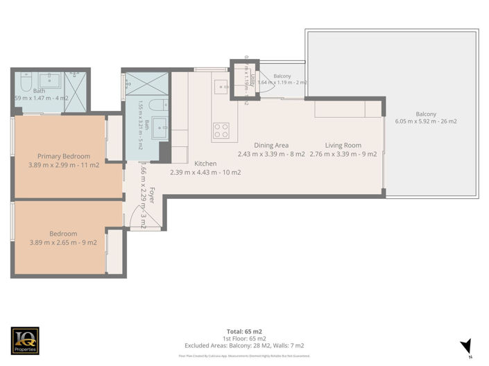 Image No.37-2 Bed Apartment for sale