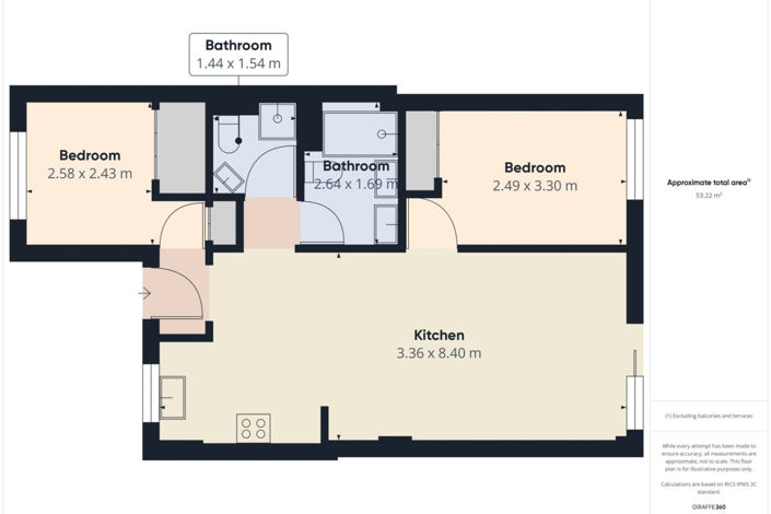 Image No.19-2 Bed Apartment for sale
