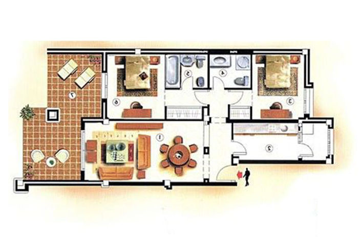 Image No.40-2 Bed Apartment for sale