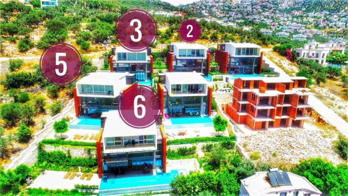 Image No.24-Villa / Détaché de 4 chambres à vendre à Kalkan