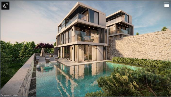 Image No.15-Villa / Détaché de 4 chambres à vendre à Kalkan