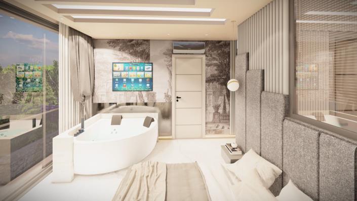 Image No.16-Villa / Détaché de 4 chambres à vendre à Kalkan